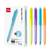 Pix cu Mecanism Softgrip Q51 0,7 mm Albastru Deli