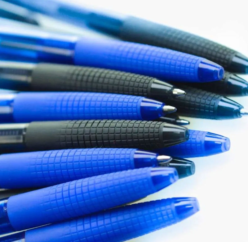 Pix cu Mecanism Supergrip Retractabil 1 mm Albastru Pilot