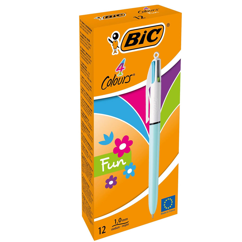 Pix cu Mecanism 4 Culori Fun BIC