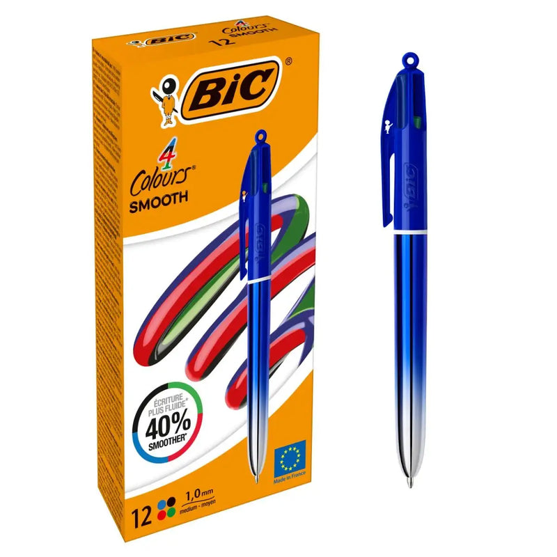 Pix cu Mecanism 4 Culori Smooth Gradient BIC