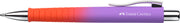 Pix cu Mecanism și Grip Poly Ball Flow XB Violet-Portocaliu Faber-Castell