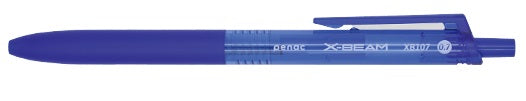 Pix X-Beam XB-107 Rubber Grip 0,7 mm Clemă Plastic Penac Albastru