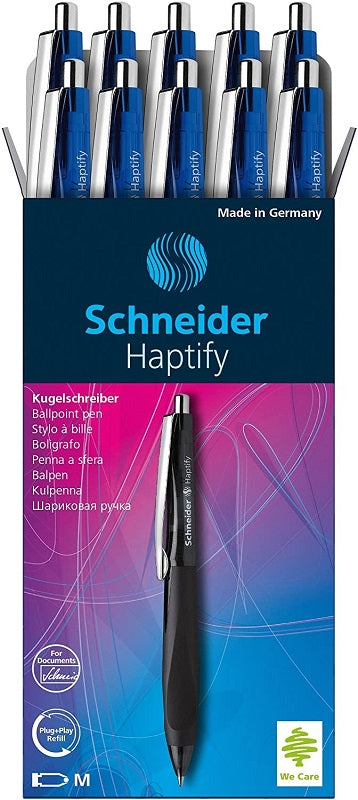 Pix cu Mecanism Haptify Rubber Grip Clemă Metalică 0,7 mm Albastru Schneider