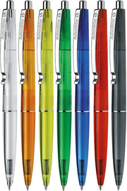 Pix cu Mecanism K20 Icy Colours Clemă Metalică Culori Asortate Scriere Albastră Schneider