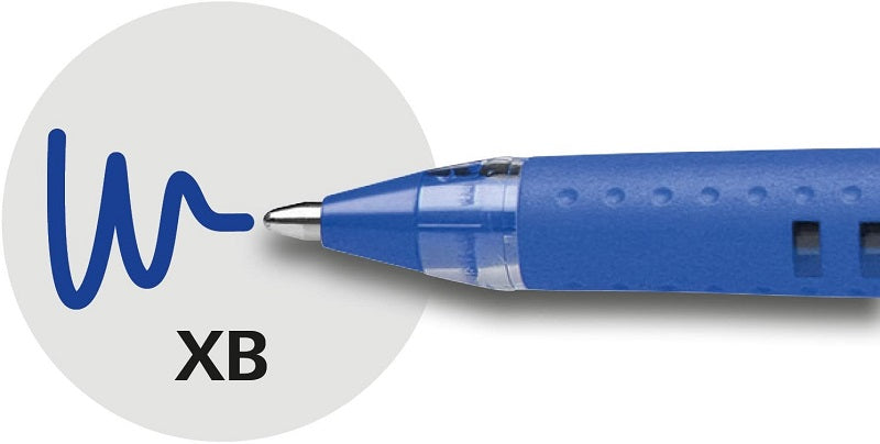 Set 8 Pixuri Slider Basic XB Rubber Grip 1,4 mm Culori Asortate Schneider