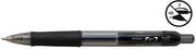 Pix cu Gel FX-7 Rubber Grip 0,7 mm Corp Transparent Penac Negru