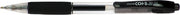 Pix cu Gel CCH-3 Rubber Grip 0,5 mm Corp Transparent Penac Negru
