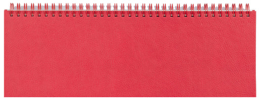 Planner de Birou 30 x 10 cm Roșu 2026 Hârtie Ivory Bref EGO