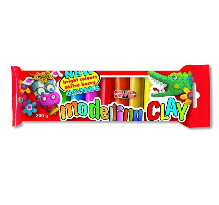 Plastilină 10 Culori 200 g Koh-i-Noor