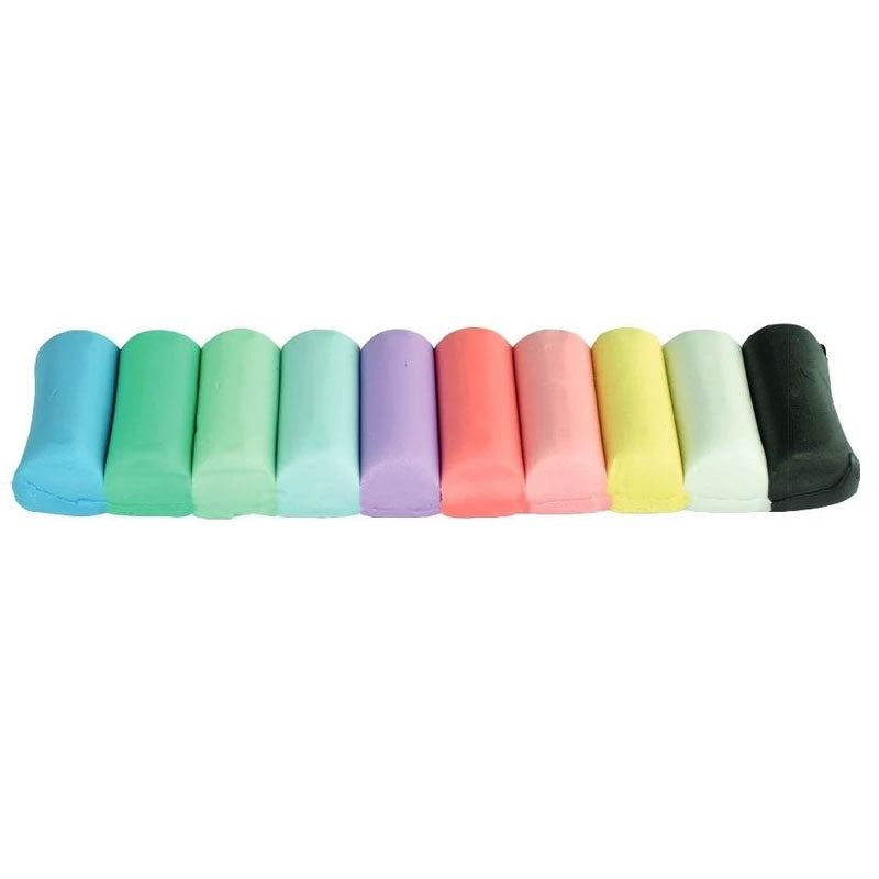Plastilină 10 Culori Pastel 200 g Kores