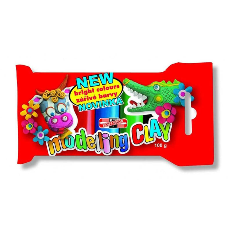Plastilină 5 Culori 100 g Koh-i-Noor