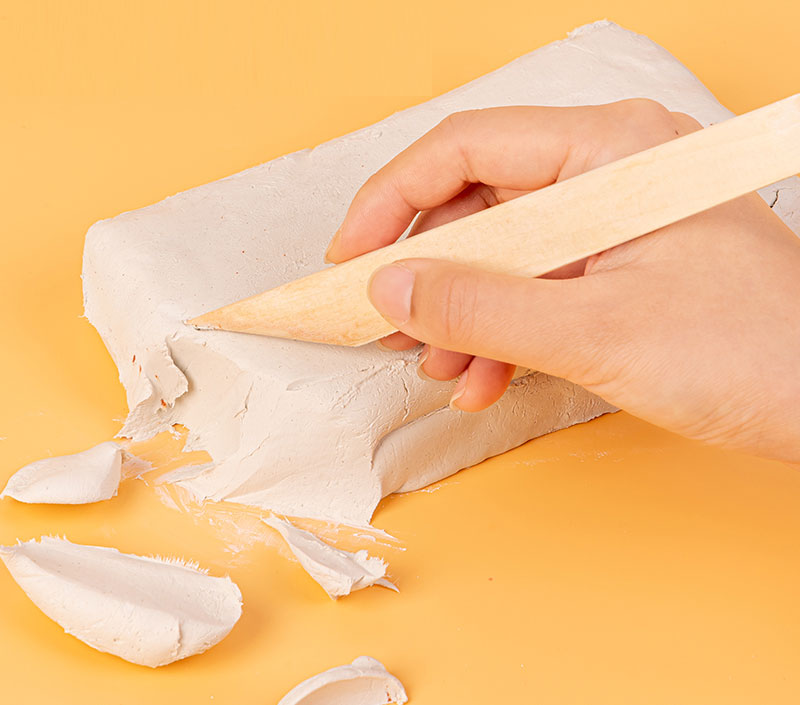 Plastilină Modelaj Alb 500 g Deli