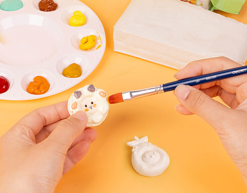 Plastilină Modelaj Terracotă 500 g Deli
