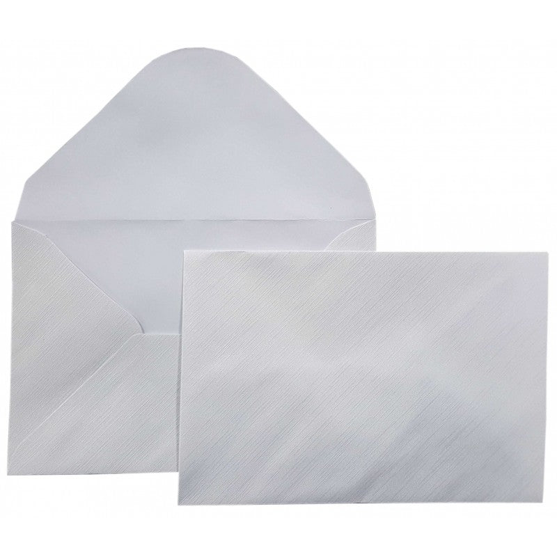 Plic Color Alb Metalizat C6L 114x162mm 120g/mp 10 Buc/Set - CNX