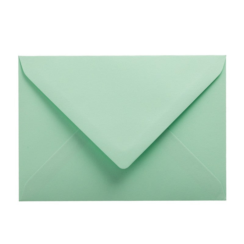 Plic Color Verde Deschis C6 114x162mm Gumat 25 Buc/Set - Daco