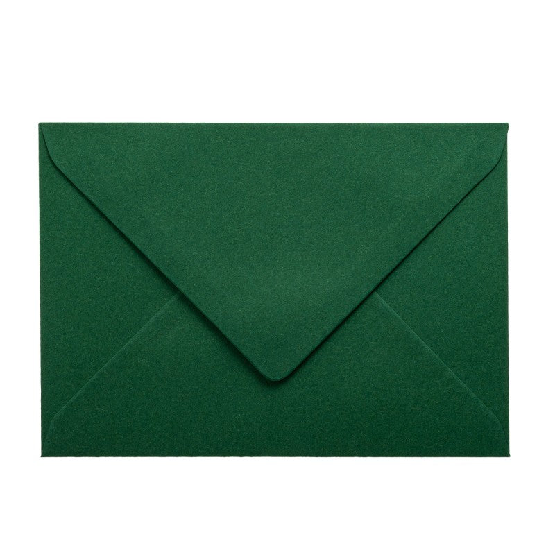 Plic Color Verde Pădure C6 114x162mm Gumat 25 Buc/Set - Daco