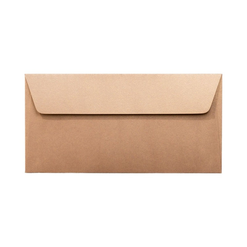 Plic Color Auriu DL 110x220mm 120g/mp Autoadeziv 25 Buc/Set - Daco
