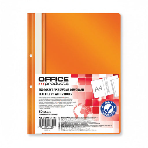 Dosar plastic cu șină  Office Products format A4
