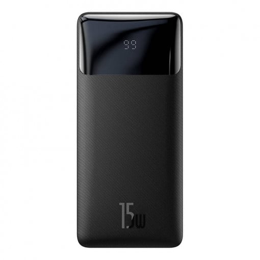 Baterie Externă Bipow 10000mAh 15W Display Digital Negru Baseus