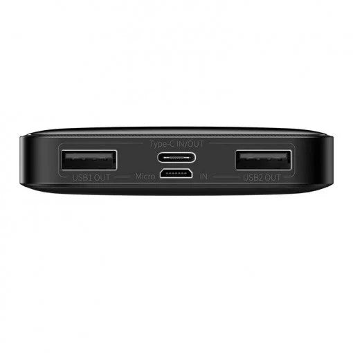 Baterie Externă Bipow 10000mAh 15W Display Digital Negru - Baseus