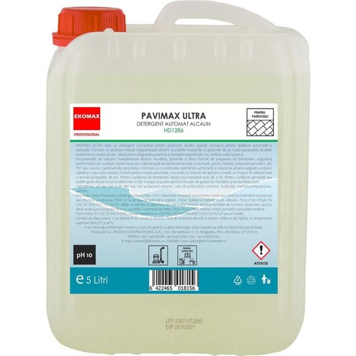 Detergent automat alcalin pardoseli Ekomax Pavimax Ultra 5 l
