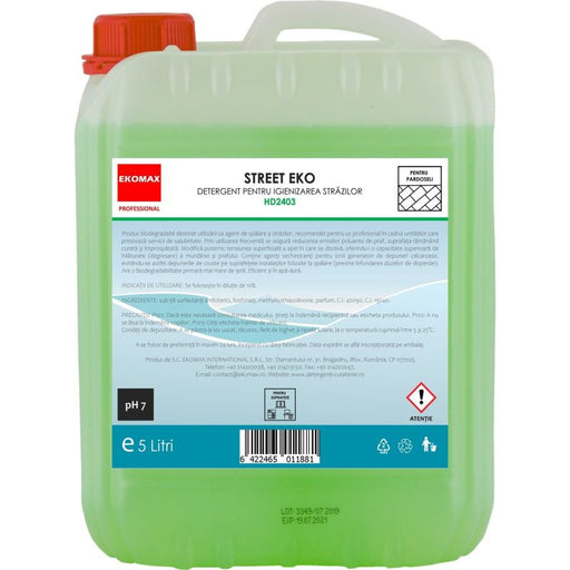 Detergent igienizare strazi si trotuare Ekomax Street Eko 5 l