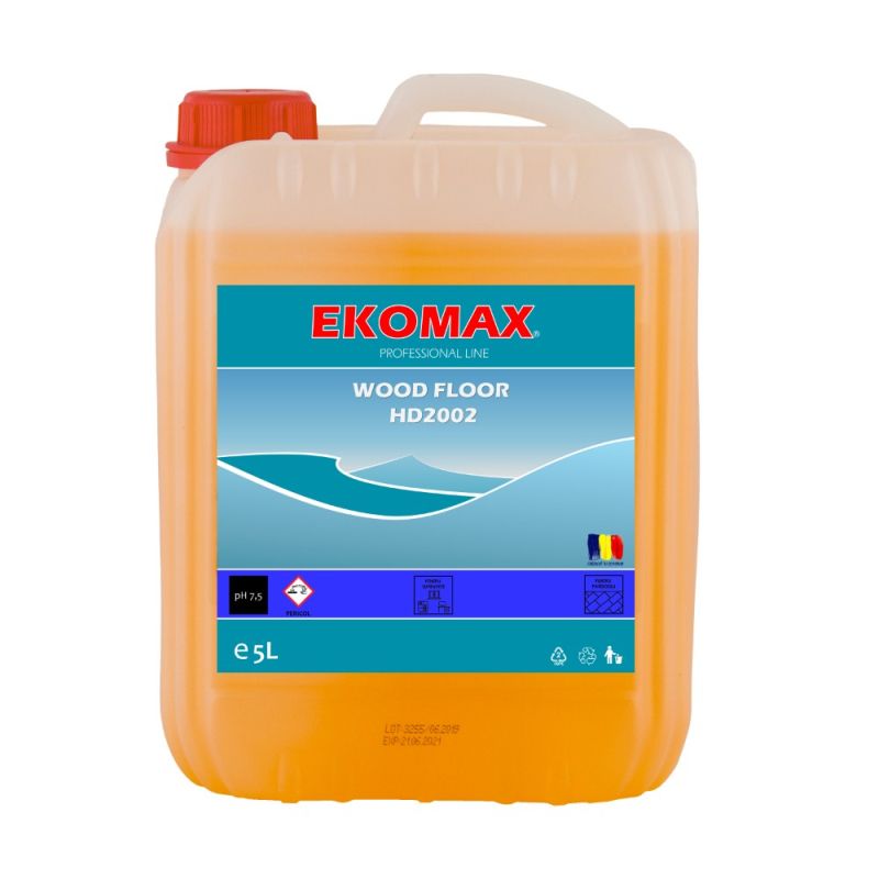 Detergent pardoseli si suprafete lemn Ekomax Wood Floor 5 l