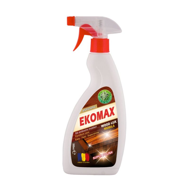 Solutie siliconica mobila Ekomax Wood Lux cu pulverizator - imagine produs