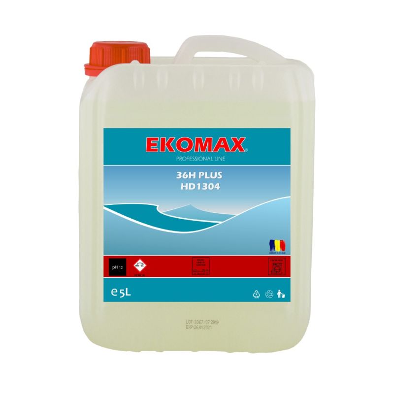 Detergent igienizant pe baza de clor Ekomax 36H Plus 5 l