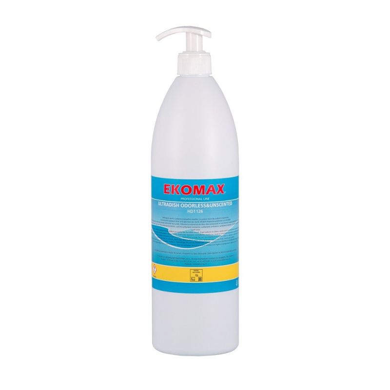 Detergent vase Ekomax Ultradish Odorless fara miros 1 l