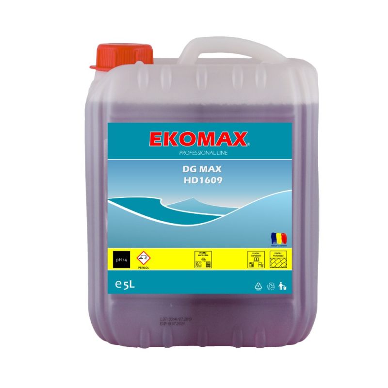 Detergent spumant alcalin spalari grele Ekomax Dg Max 5 l