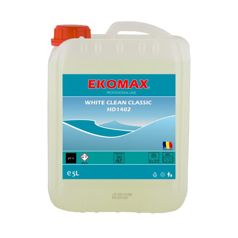Inalbitor pe baza de clor Ekomax White Clean Clasic 5 l