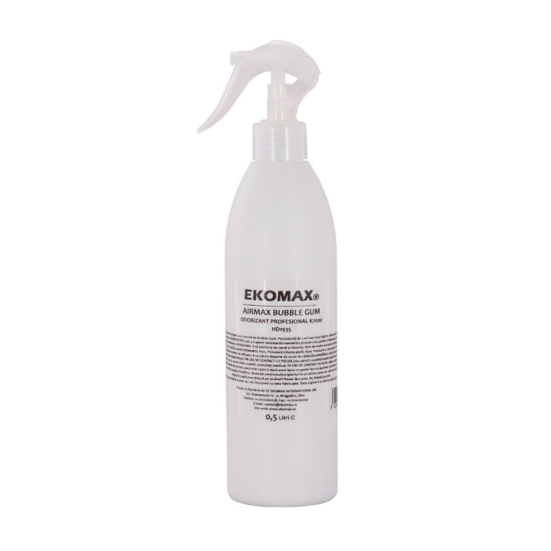 Odorizant profesional incaperi Ekomax Airmax K7000 Bubble Gum 500 ml