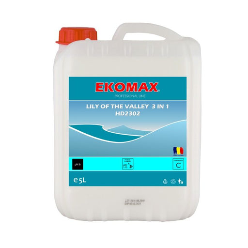 Gel de dus 3 in 1 Ekomax Lily of the Valley 5 l