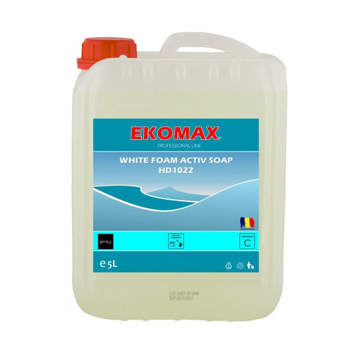 Sapun lichid spuma pentru dozatoare Ekomax White Foam 5 l