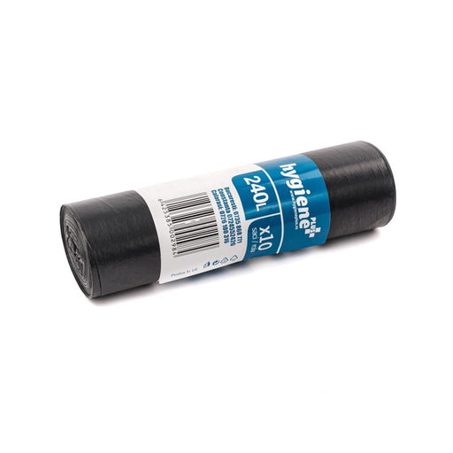 Saci menajeri 240 l si 300 l - 10 buc/rola 240 l EURO LDPE