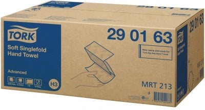 Prosoape hartie Z Tork Advanced H3 2 straturi albe - 1 pachet 250 buc - imagine 3
