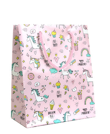 Pungă Cadou Dream Big Unicorn L 240 x 100 x 335 mm Rotolux