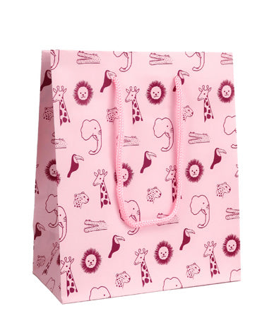 Pungă Cadou Petit Jungle Pink L 240 x 100 x 335 mm Rotolux