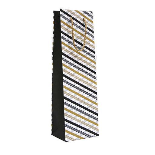 Pungă Cadou Sticlă Black & Gold B 120 x 90 x 390 mm Rotolux