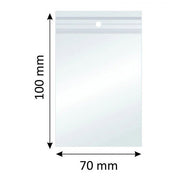 Pungi cu Închidere Zip 70x100 mm 100 buc/set Nebo
