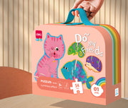Puzzle Gigant Cadou 212 Piese cu Efect Luminos Valea Muzicală Deli