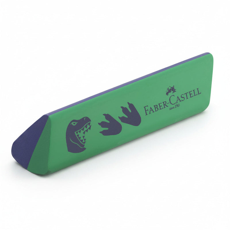 Radiera Creion Dust Free Dinozauri Faber-Castell
