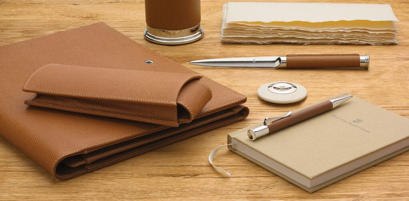 Radiera Graf Von Faber-Castell Creion Rotunda Metal-Platina