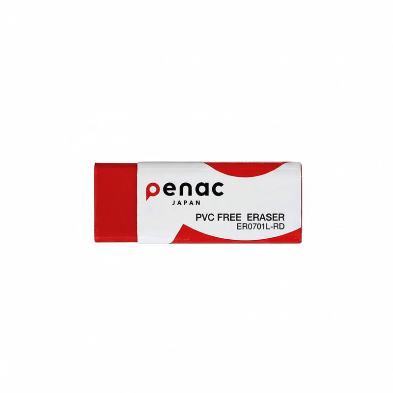 Radiera PENAC, 100% cauciuc, 43 x 21 x 13mm - culoare rosie