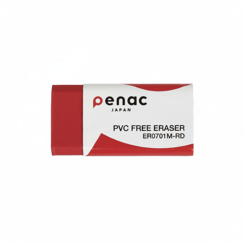 Radiera PENAC, 100% cauciuc, 59 x 21 x 10mm - culoare rosie