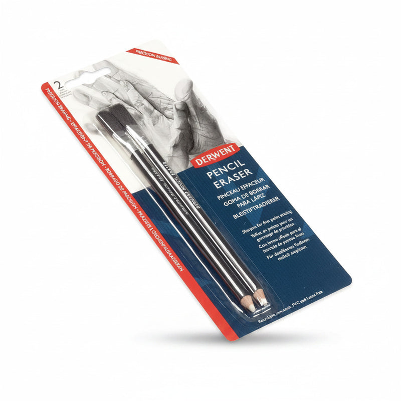 Radiera Tip Creion Pensula Inclusa 2/Set Professional Derwent