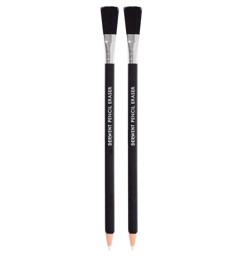 Radiera Tip Creion Pensula Inclusa 2/Set Professional Derwent