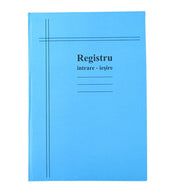 Registru de Intrări-Ieșiri Vertical Cartonat A4 100 file Nebo