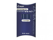 Rezerve Roller V5/V7 Hi-Tecpoint 3 buc Albastre Pilot